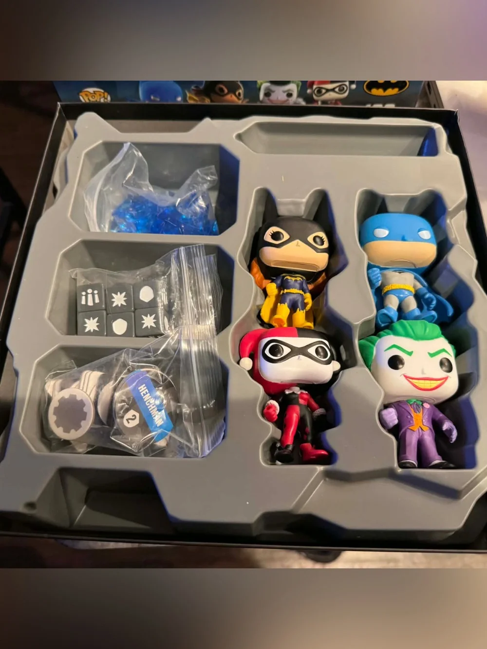 Funko FunkoVerse DC Comics 4-Pack Board Game - Blue, Black, Green, Purple